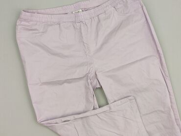 woskowane spodnie orsay: Bpc bonprix collection, Material trousers for women, size 4XL (EU 48)