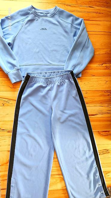 Komplet trenerke: Zara - Duks i trenerka za devojcice – komplet u svetloplavoj boji, vel — 3
