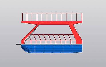 Водный транспорт: Катер, понтонный катер. Изготовление по заказу на заводе — 10