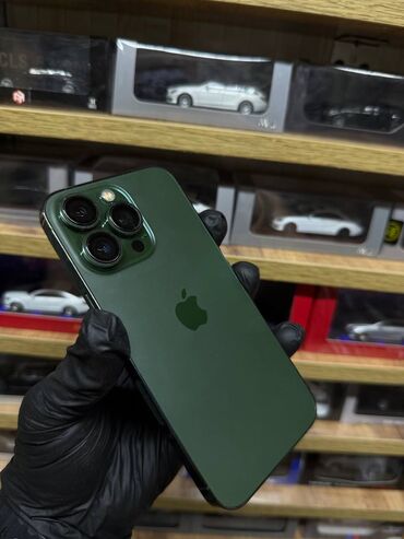 Apple iPhone: IPhone 13 Pro, Б/у, 128 ГБ, Space Gray, Защитное стекло, Чехол, 77 % — 1