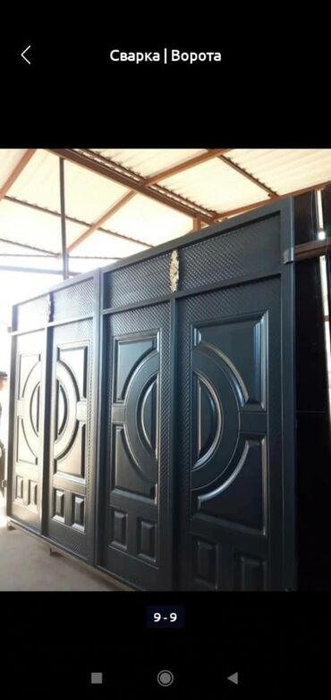 Распашные ворота: Ворота, распашные, откатные, металл России, топчаны, качели — 7