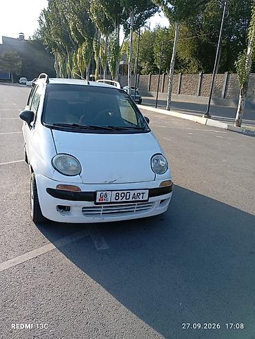 спринтер выезд: Daewoo Matiz: 2000 г., 0.8 л, Механика — 9