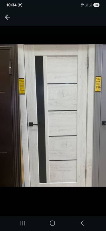 шкаф со стеклом: Межкомнатная дверь со стеклом, В лофт стиле