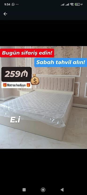 istikbal matras: Yeni, İkinəfərlik çarpayı, Matras ilə — 1
