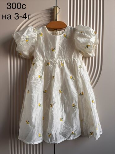 Платья: Детское платье, цвет - Белый — 7