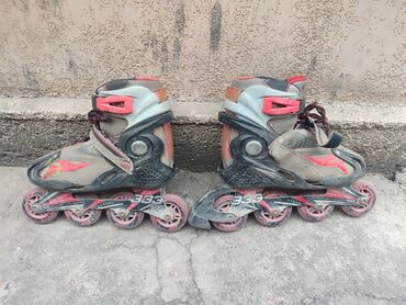 heelys купить недорого: Продаю Роликовые коньки Inline, 4‑колесные на каждой ноге. Размер