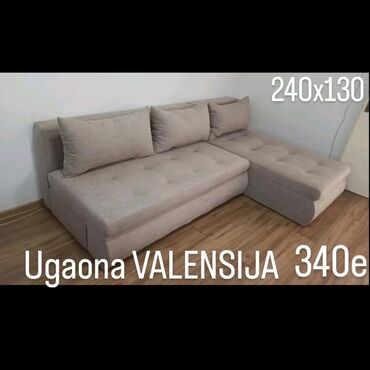 idea suncobrani: Ugaona garnitura "Valensija" Krajnjih dimenzija 240x130 Dvosed se