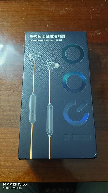 Qulaqcıqlar: Vivo IQOO simsiz idman qulaqlığı – “Enerji versiyası” - 11.2 mm — 1