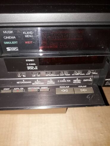 DVD və Blu-ray pleyerlər: Videomaqnitofon JVC HR-S5800EG S-VHS satılır. Kolleksiya modeli. Hifi -da lalafo.az — 7 DVD və Blu-ray pleyerlər: Videomaqnitofon JVC HR-S5800EG S-VHS satılır. Kolleksiya modeli. Hifi — 7