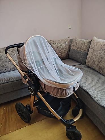 Araba-beşiklər: Uşaq arabası – beşik tipli, geniş yataq bölməli model. Xüsusiyyətlər — 4