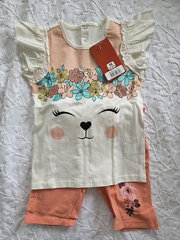 Paketi dečije odeće: Komplet dečije odeće – više komada, sa etiketama: 1) Haljina bez — 7