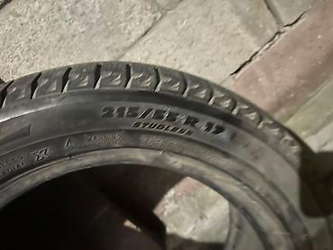 Шины 215 / 55 / R 17, Зима, Б/у, Michelin