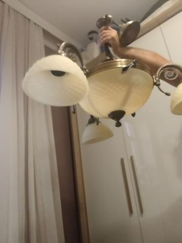 həyət işıqları: Çılçıraq, 6 lampa, Metal — 4