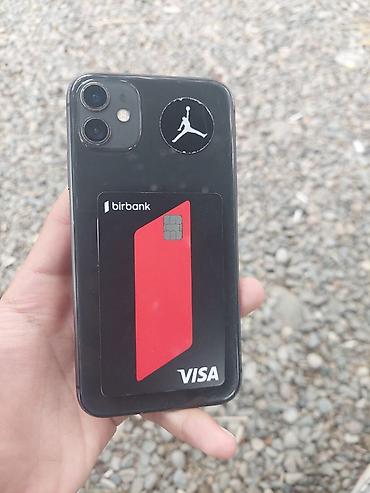 quru sud satisi: IPhone 11, 128 GB, Qara, Face ID — 1