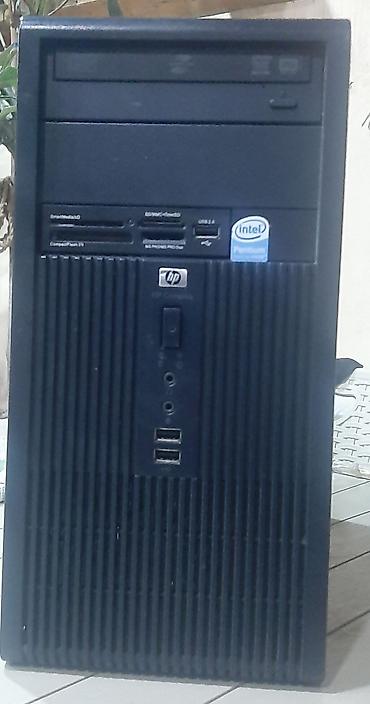 Masaüstü kompüterlər və iş stansiyaları: HP Compaq masaüstü sistem bloku - Prosessor: Intel Pentium (stiker — 1