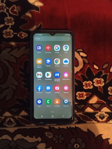 internet modemi: Samsung Galaxy A12, rəng - Göy