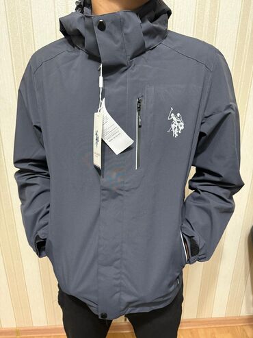 Куртки: Мужская куртка, L (EU 40), Us Polo Assn, Новый, цвет - Серый, Самовывоз