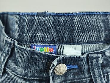 klapki joy: Spodnie jeansowe, Lupilu, 5-6 lat, 116, stan - Bardzo dobry — 4