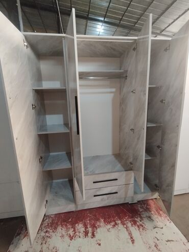 Шкафы для одежды: Шкаф для одежды, Новый, Прямой, ЛДСП — 25