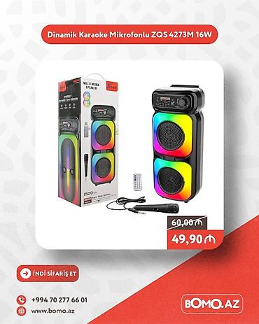 cepis eti: Yüksək keyfiyyətli. 🔥 Dinamik Karaoke Simsiz Portativ Bluetooth — 1