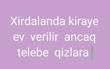 kend ehmedlide kiraye heyet evleri 2023: Uzunmüddətli kirayə mənzillər