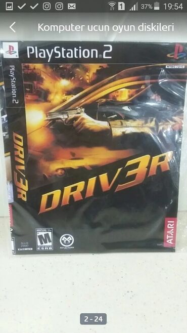 CD, DVD disklər və kassetlər: Komputer oyunlari Tezedi. Isdenilen kopiter oyunlari Play Station2 — 15