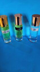 Ətriyyat: Ətirlər 30 ml flakonlardadir. Qalıcılığı isdifadə qaydasından çox — 5