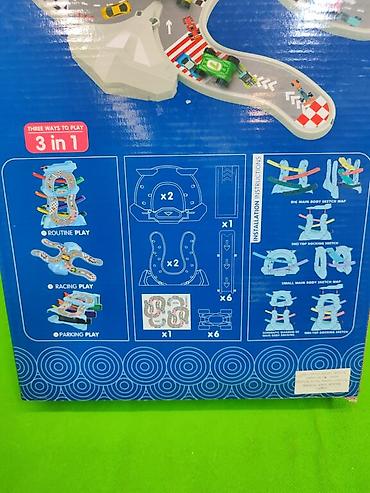 Другие товары для детей: Трек горка с машинками игрушка детская🛣️ Комплектация товара: трек — 9