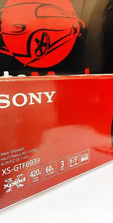 sony: Sony xs-gtf6939. Овальные динамики. Оригинальные динамики сони — 8