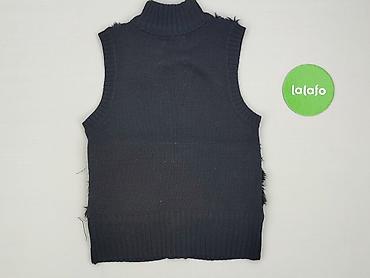 bluzka czarna basic: Kamizelka, H&M, 10 lat, 134-140 cm, stan - Bardzo dobry — 3