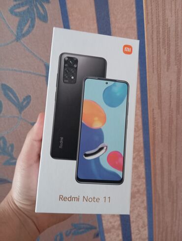 Xiaomi: Xiaomi Redmi Note 11, 128 GB, rəng - Qara, 
 Barmaq izi, Face ID