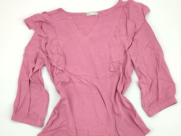 różowe koronkowe bluzki: Bluzka Damska, S, stan - Dobry