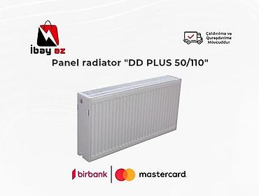 ev radiyatoru: Panel radiator "DD PLUS 50/110"Hündürlük: 50 cm Uzunluq: 110 cm Bölmə — 1