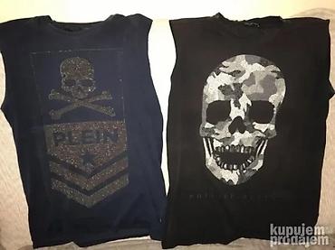 gucci kacket: Original PHILIP PLEIN majica L 100% cotton Ramena 48cm, duzina 75cm — 1