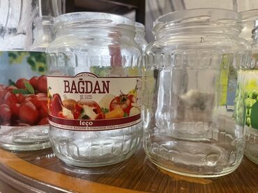 Сушилки: 20 qepikdir qiymeti Şüşə bankalar dəsti - Material: qalın, şəffaf