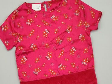 letnia sukienka w kwiaty: Koszulka, 8 lat, 122-128 cm, stan - Zadowalający