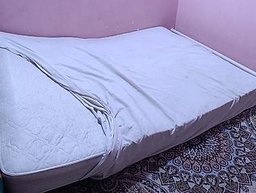 спальный ош: Спальный матрас, Б/у, Двуспальный, Пружинный, Матрасы средней жесткости, Самовывоз — 1
