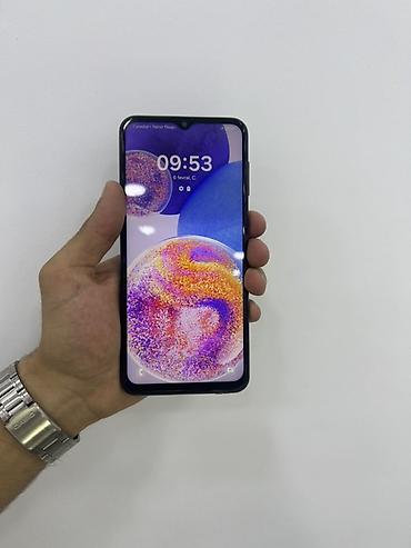 telefon kabrolari: Samsung Galaxy A23 5G, 128 GB, rəng - Boz, Barmaq izi — 5