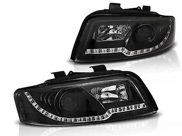 CRNI LED DEVIL EYES FAROVI AUDI A4 B6 (4) | Crni tuning sportski