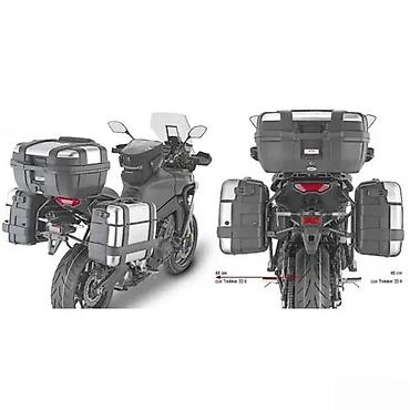 za svadbu: Givi komplet kofera za motocikl – bočni i centralni, serija Trekker - — 1