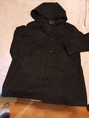 Digər qadın geyimləri: Palto, 3XL, rəng - Qara