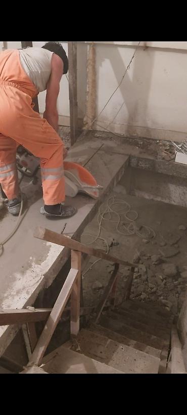 ikinci el qapı: Beton kəsən beton deşən səssiz lazer Beton kəsimi beton deşimi beton — 4
