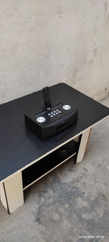 Dinamiklər və kolonkalar: IHOME MICRO MUSİQİ MƏRKƏZİ ƏLA VƏZIYYƏTDƏDIR IPOD AUX RADIO, SES — 4