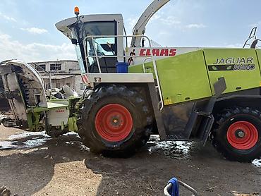 atego mercedes: Кормоуборочный комбайн CLAAS Jaguar 850 - Самоходный силосоуборочный — 3