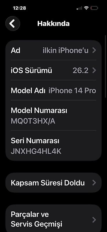 Apple iPhone: IPhone 14 Pro, 256 GB, Qara — 6