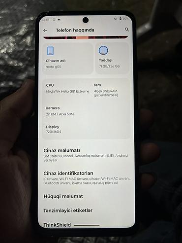 apple 13 512 gb: Motorola 256 GB, rəng - Yaşıl, Barmaq izi — 2