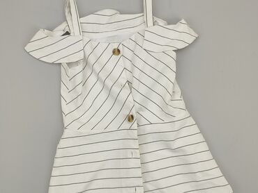 sukienki letnie czarne w kwiaty: Dress, River Island, 11 years, 140-146 cm, condition - Perfect