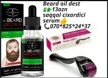 saç çıxardan: BEARD OIL mecun saqqal cxardan serum Tokulmeni dayandirir seyrekliyi