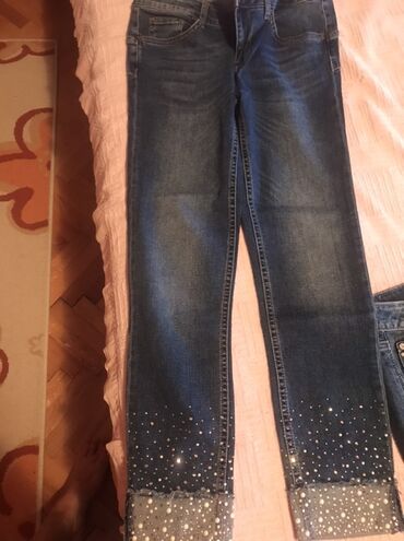 27, Jeans, Low rise, Ripped