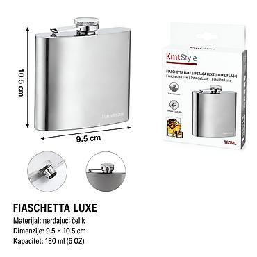 KMT 6 OZ bočica 2406230-A Metalna pljoska za nošenje i sipanje